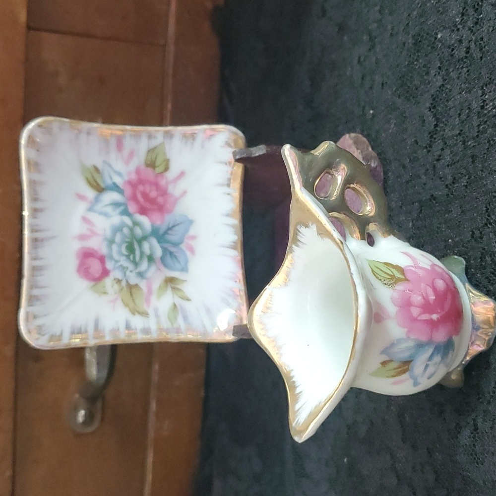 Vintage Mini Tea Cup & Saucer Made in Japan EG